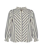 Klarissa & Nora præsenterer smuk stribet skjorte fra Cassiopeia