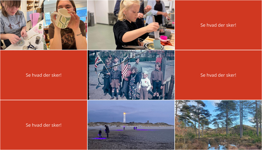 Oplev kreativitet, historie og natur i Blåvand den kommende uge