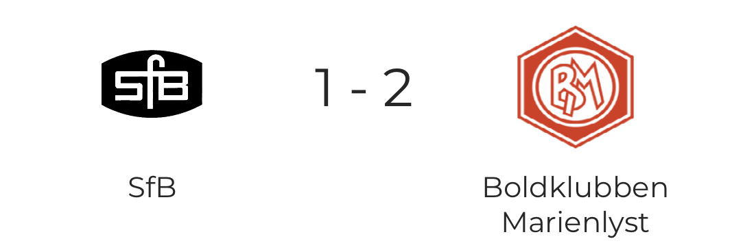 SfB måtte se sig slået efter tæt opgør: “Drengene spillede og kæmpede flot. Havde vi udnyttet vores chancer, kunne resultatet måske have set anderledes ud.”