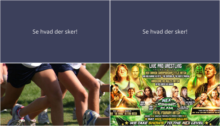 Oplev traditionsrige løb og vild wrestling-action i Vodskov