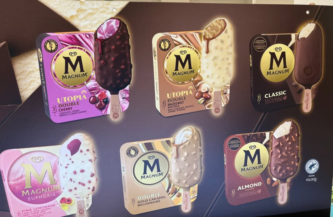 Meny Hobro tilbyder fem kasser Magnum is til særpris