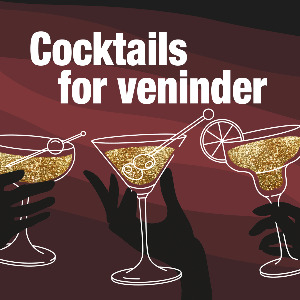 Festlig venindeaften i Svendborg: Cocktails, dans og DJ