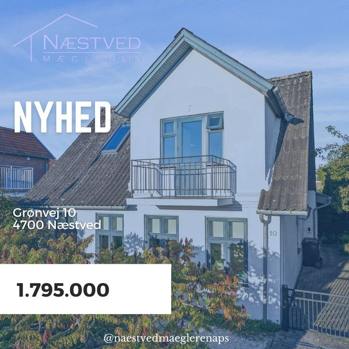 Næstved Mægleren ApS præsenterer charmerende byhus til salg i Næstved
