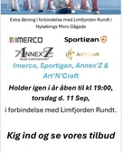 Art´n´Craft tilbyder ekstra åbent og rabat til Limfjorden Rundt i Nykøbing