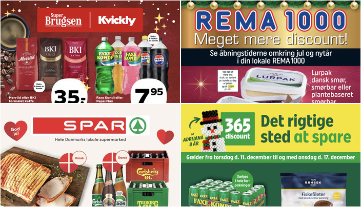 Rahbek fiskefileter til 10 kr. og flæskesteg af dansk gris til 11,95 kr. - se de lokale tilbud