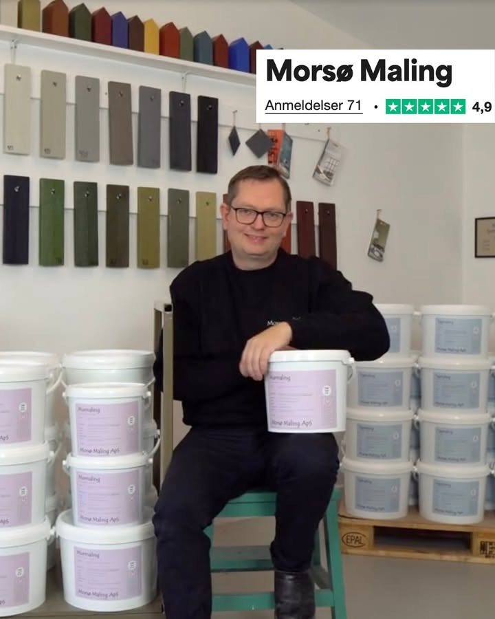 Morsø Maling fejrer fem år med 5-stjernede anmeldelser