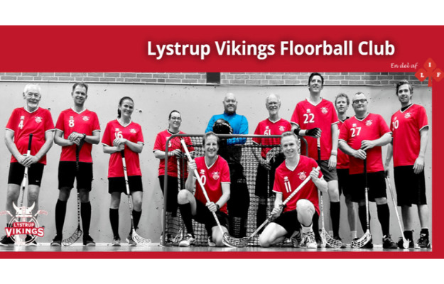 Floorballafdelingen I Lystrup IF får støtte til nye floorball bander