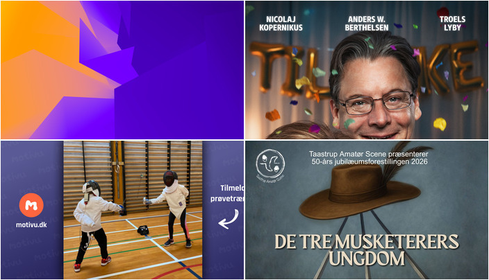Weekend i Taastrup: Højskolesang, filmklassikere, fægtekampe og teater