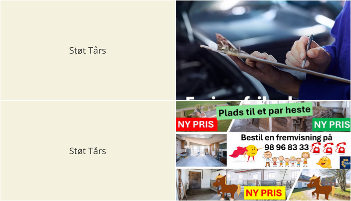 Nyt fra Tårs Autoteknik, Estate Boligmægleren Tårs og Tårs Forsamlingshus 