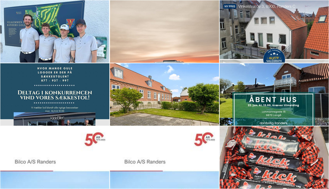 Nyt fra BILCO A/S RANDERS, Tømrerfirmaet Brdr. Sand, NYT SYN Kirkegade og 19 andre