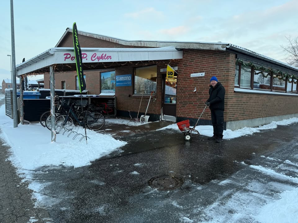 Per P. Cykler inviterer til vintereftersyn i Snejbjerg