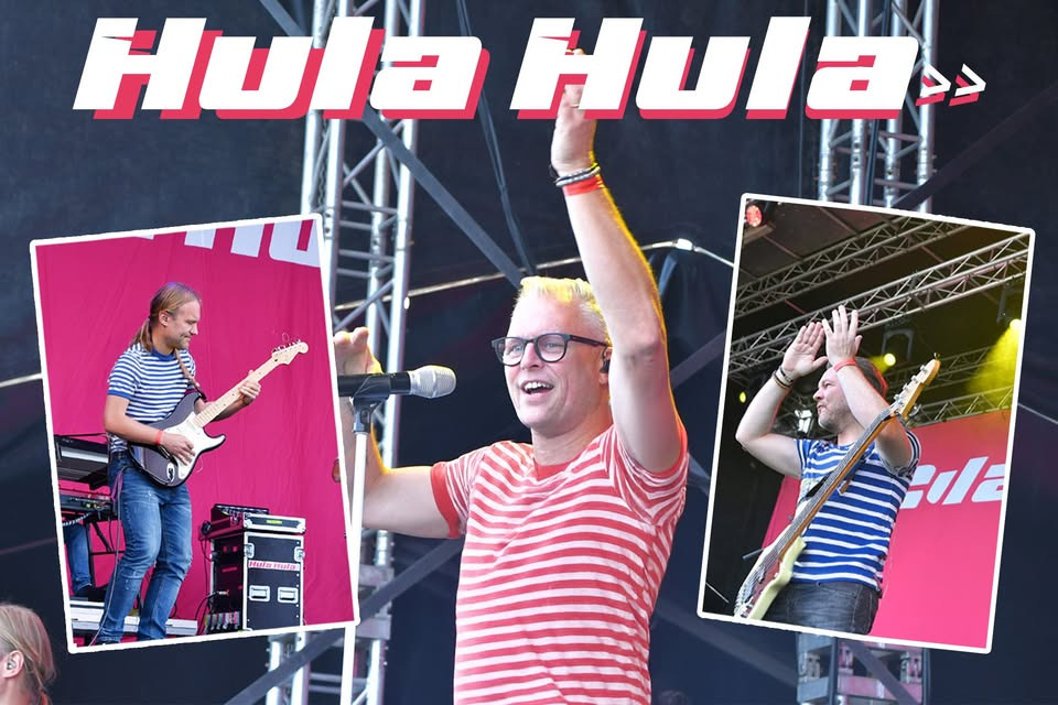 Koncert på Rådhustorvet med Hula Hula