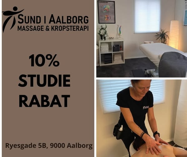 Sund i Aalborg tilbyder studierabat på massage mod nakke- og skulderspændinger