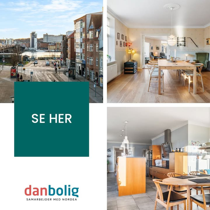 Unik herskabslejlighed og separat 2-værelses hos danbolig Nørresundby