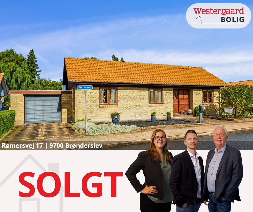 Westergaard Bolig sælger endnu en bolig på Rømservej 17 i Brønderslev