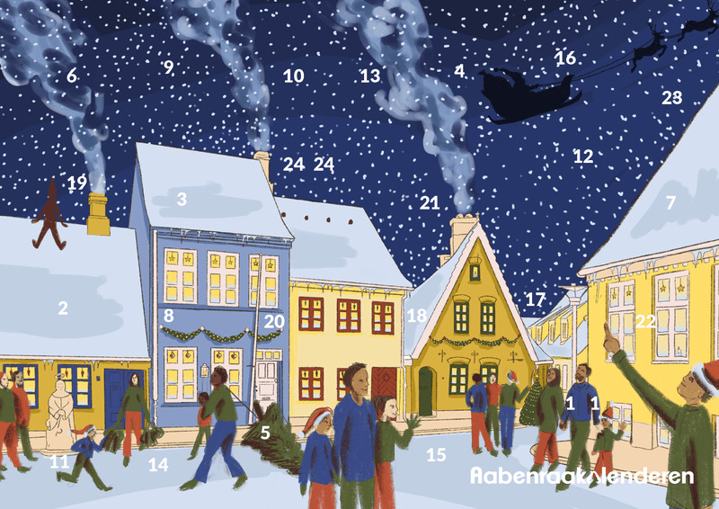 Aabenraas helt egen Julekalender med 24 gaver fra byens butikker! 