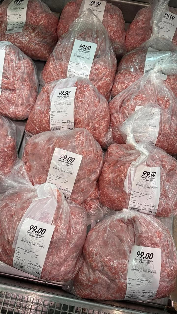 SuperBrugsen Dronninglund har dagens tilbud på friskhakket svinefars