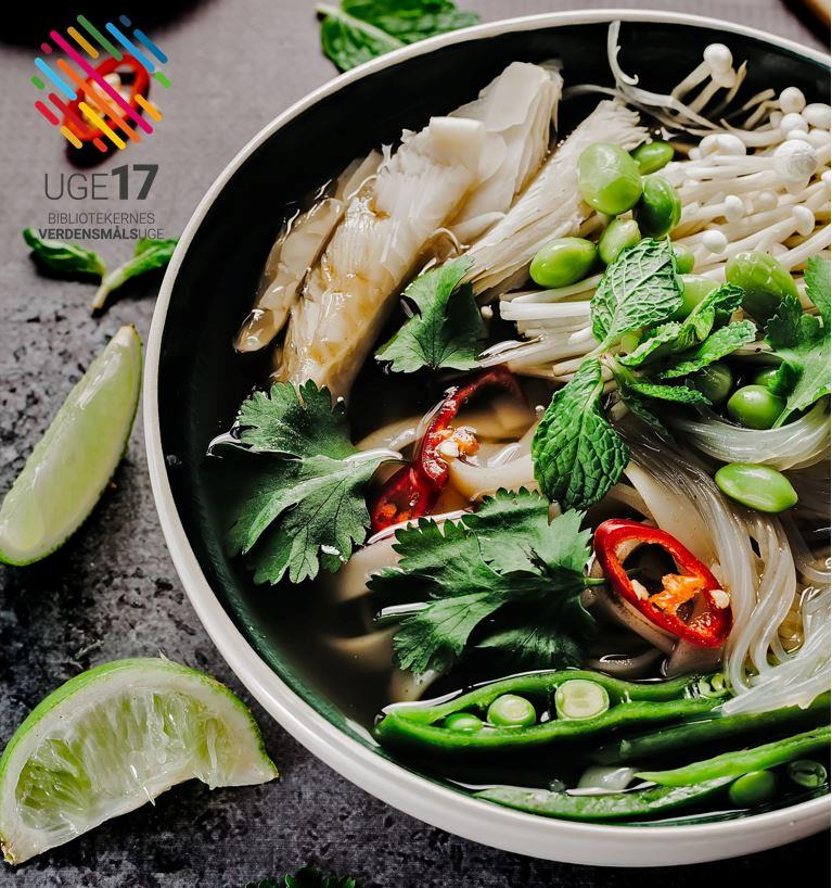 Nyd en bæredygtig fællesspisning på Langeland Bibliotek i Verdensmålsugen