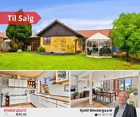 Gulstensvilla med stil og funktionalitet fra WESTERGAARD BOLIG