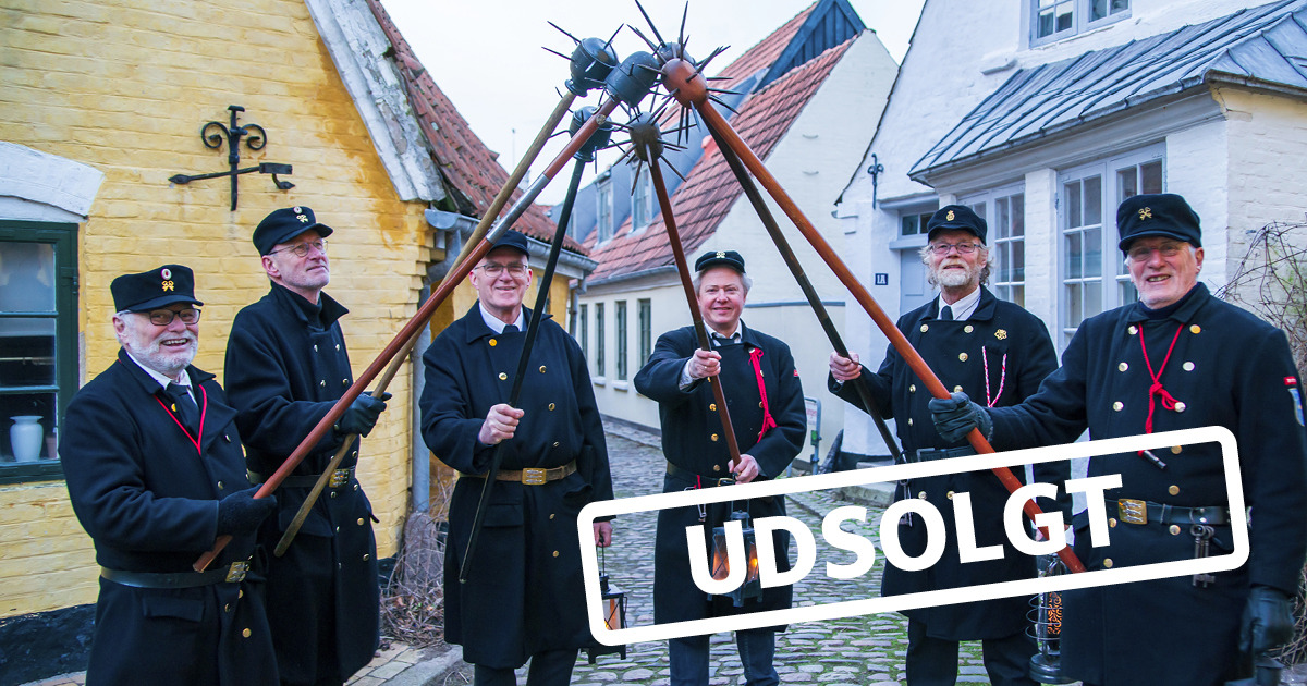 Julestemning med vægtertur i Aabenraa