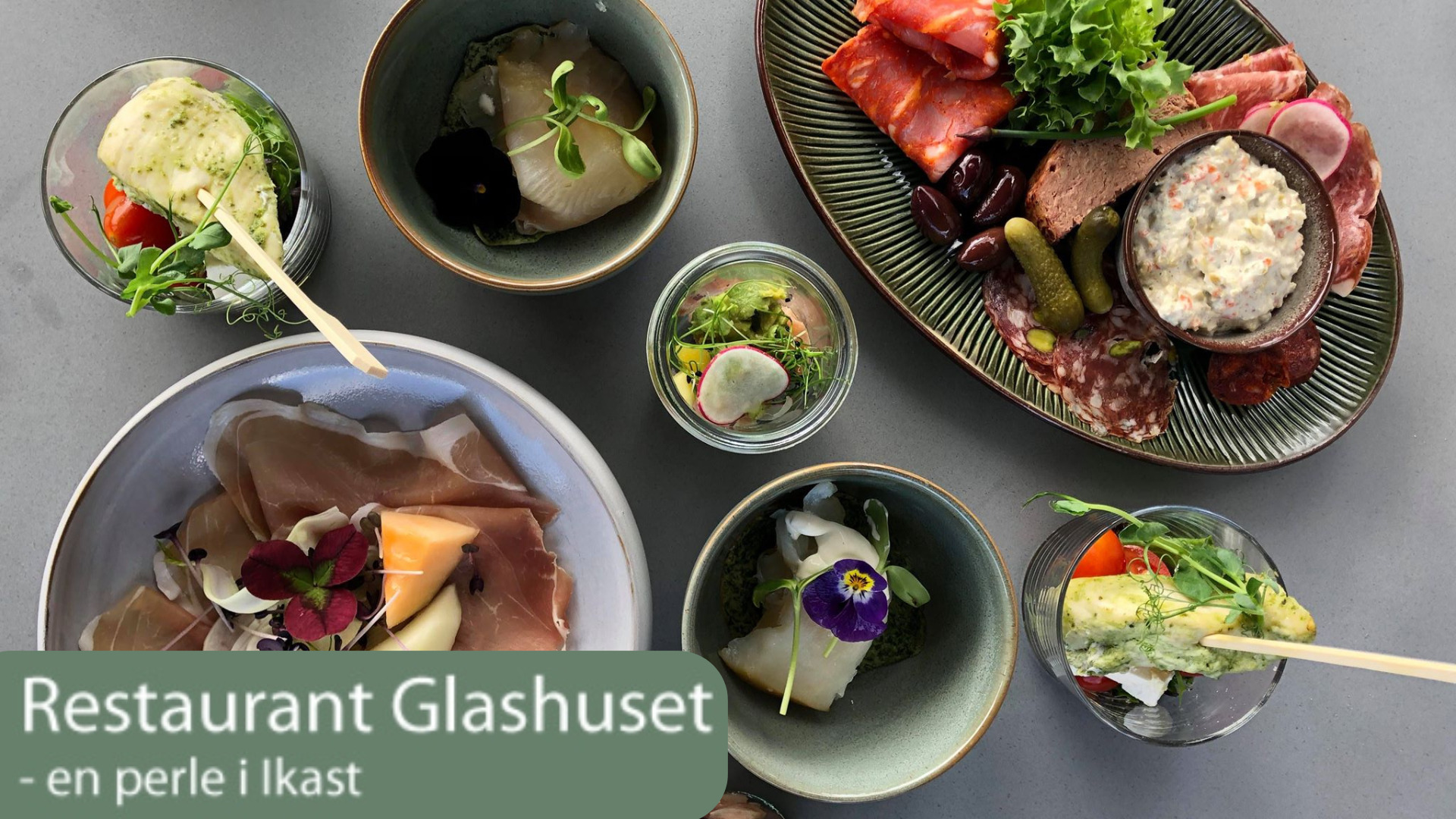 Nyd lækker mad hos Restaurant Glashuset