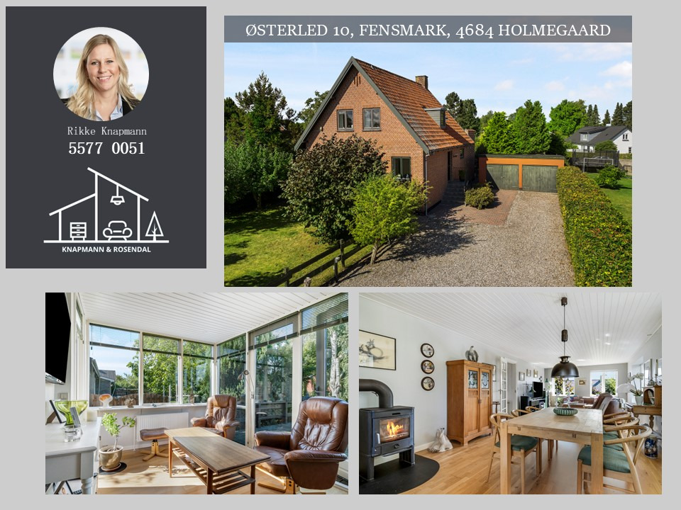 Knapmann & Rosendal ApS præsenterer murermestervilla i Fensmark fordelt på tre plan