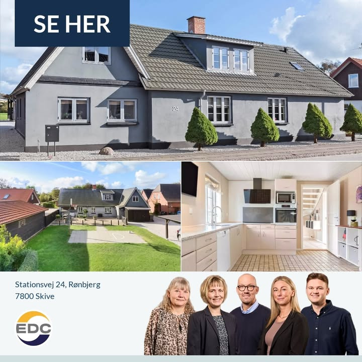 EDC Skive I/S fremhæver ugens bolig på Stationsvej i Rønbjerg