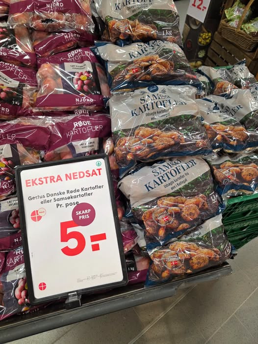 SPAR Skejby sælger danske Gestus kartofler til 5 kr. pr. pose