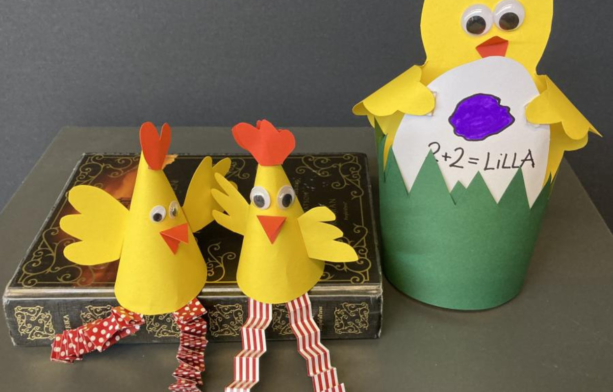 Deltag i påske-æggeløb på Odder Bibliotek 