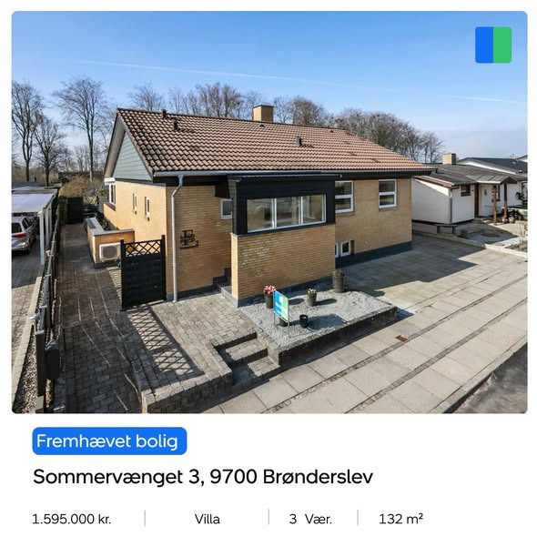 Nybolig Brønderslev & Vrå præsenterer velholdt 132 m² villa i Brønderslev