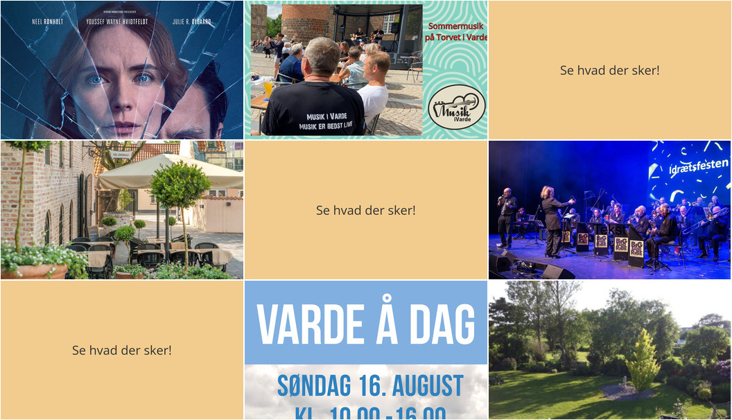 Oplev Varde denne weekend: Drama, musik og havebesøg