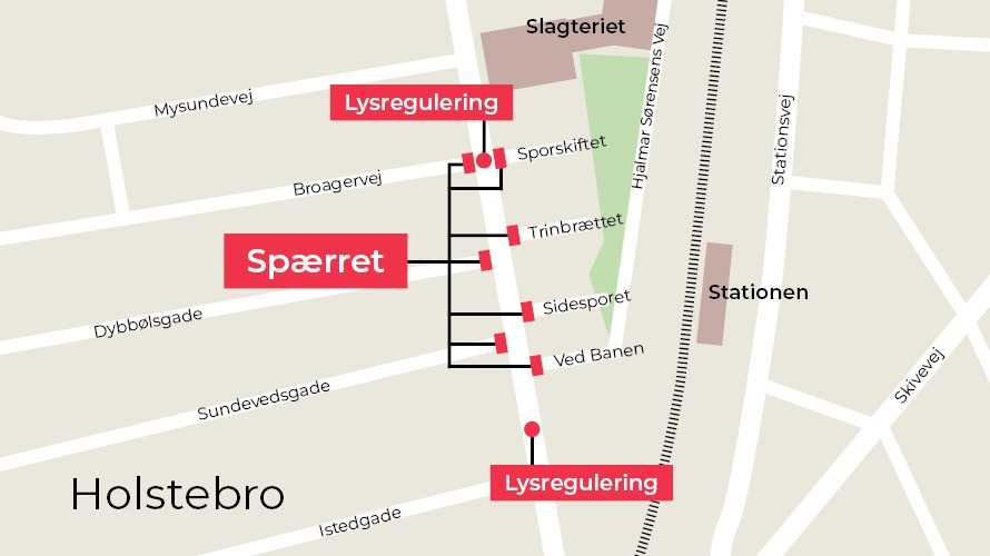 Renovering af Struervej giver trafikale ændringer og vejspærringer fra uge 37