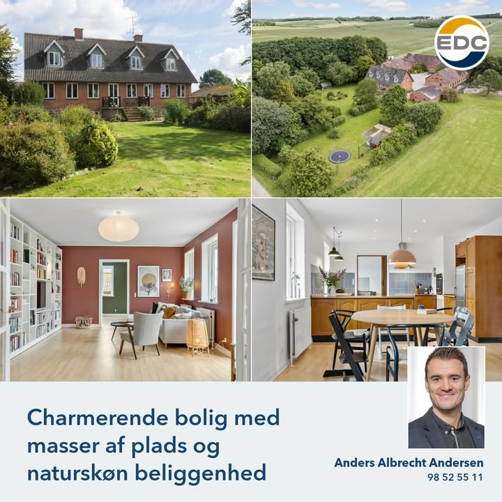 EDC Søren Jensen byder velkommen til Hvornumgård – en charmerende ejendom tæt på Hobro og Klejtrup