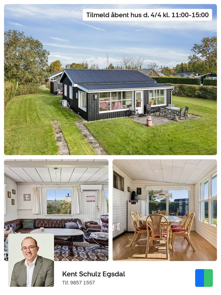 Nybolig Hadsund inviterer til åbent hus i charmerende fritidshus i påsken
