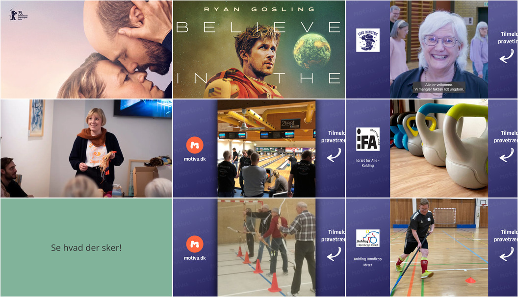 Oplev kultur, sport og kreative workshops i Kolding i den kommende uge