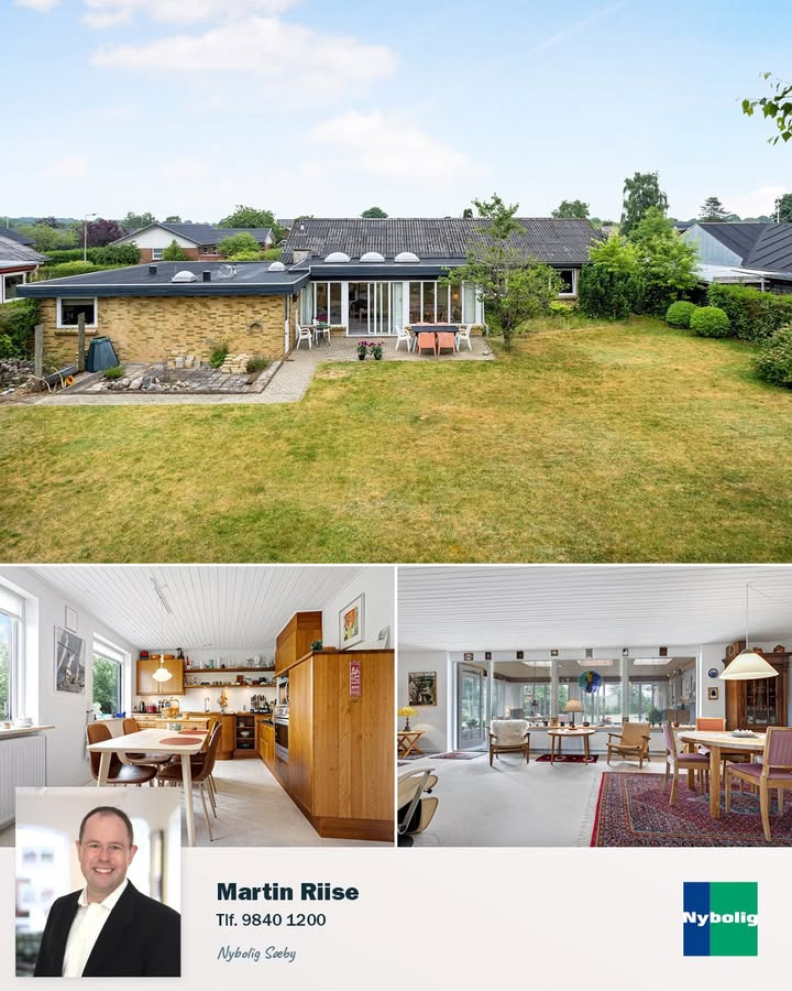 Nybolig Sæby A/S: rummeligt 127 m² hus på Peder Munks Vej til salg i attraktivt område