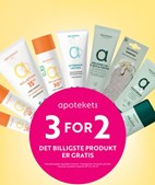 Tilbud på apotekets sol- og fodplejeprodukter: Køb tre, betal for to