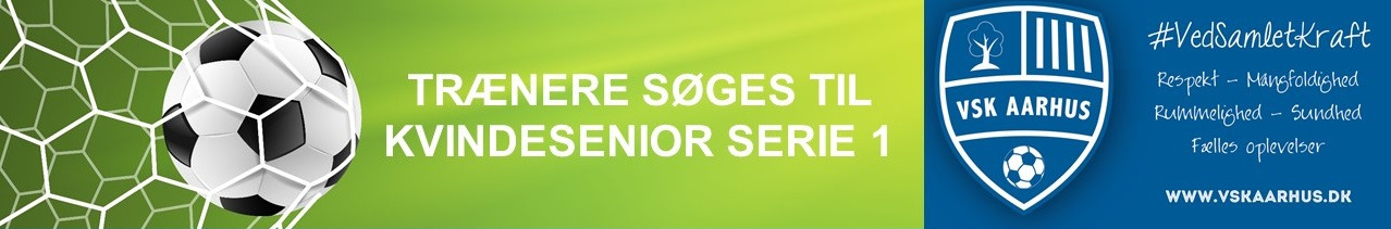 VSK Aarhus søger trænere til kvindesenior sæsonen ud
