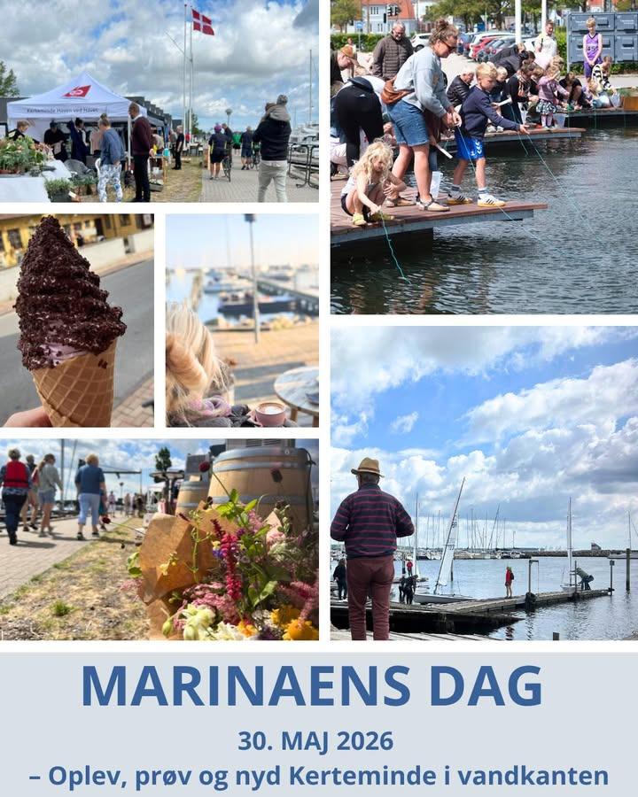 Erhverv og Turisme Kerteminde inviterer til Marinaens Dag med aktiviteter for hele familien