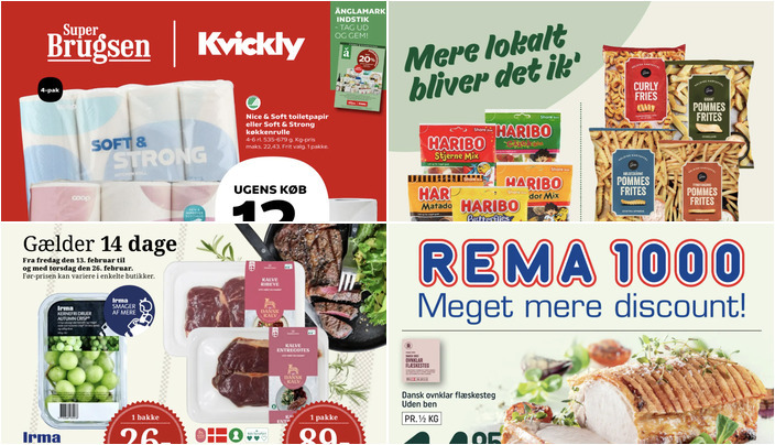 Irma Autumn Crisp druer til 26 kr. og Haribo til 10 kr. - se de lokale dagligvaretilbud