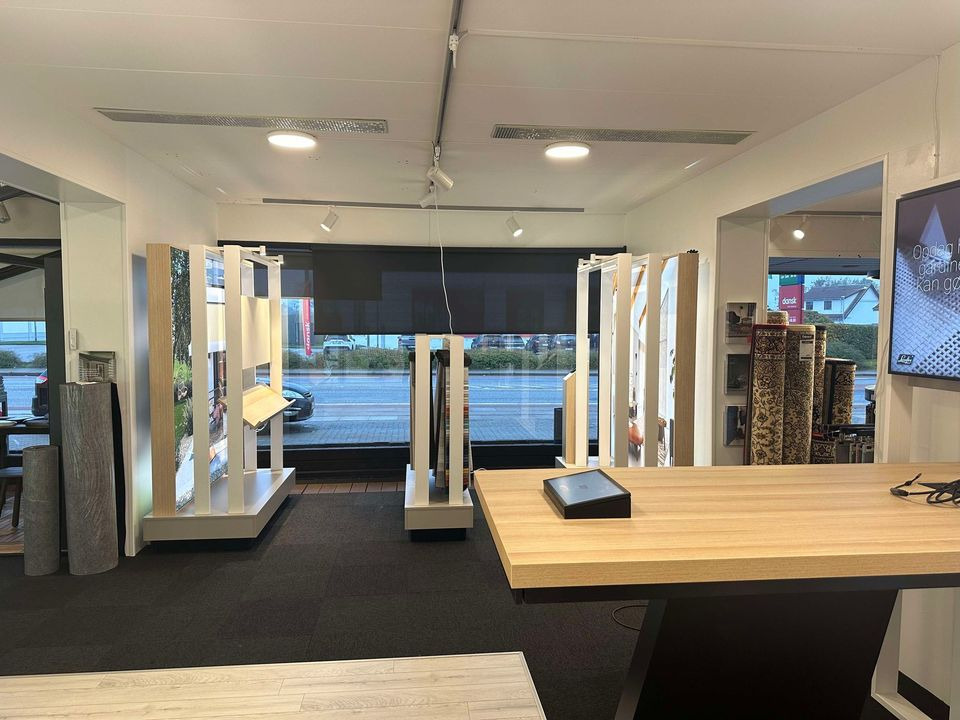 Garant Brønderslev præsenterer ny Luxaflex-udstilling for optimal rådgivning