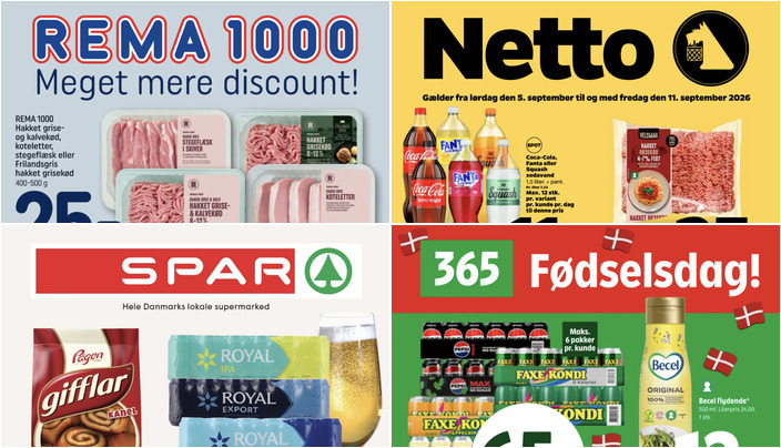 Faxekondi eller Pepsi Max til 65 kr. og Coca-Cola dåser til kun 3 kr. - se ugens lokale tilbud