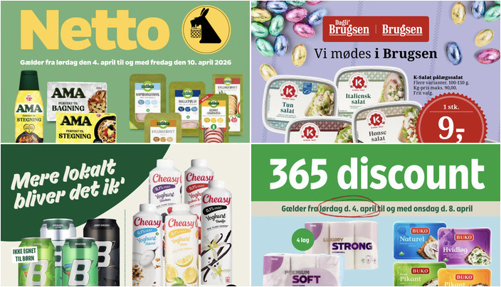 Flødeost til kun 10 kr. og hakket dansk kød til 20 kr. - se de gode lokale tilbud