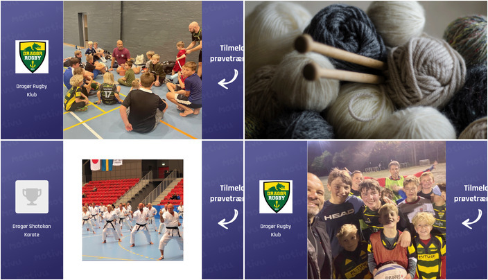 Ugentlige aktiviteter i Dragør: Fra rugbytræning til hyggelig håndarbejdsaften