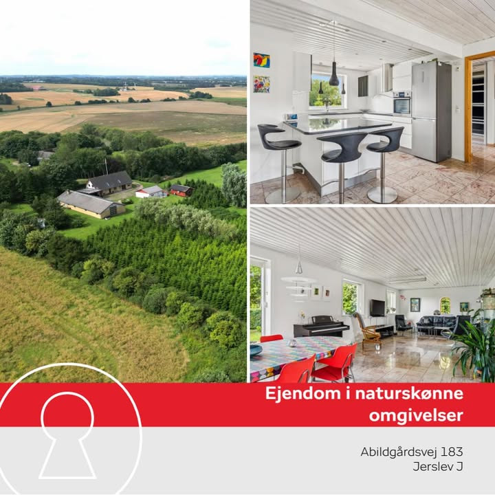 Landidyl og luksus på Abildgårdsvej 183 nedsat med 100.000 kr. hos home Brønderslev