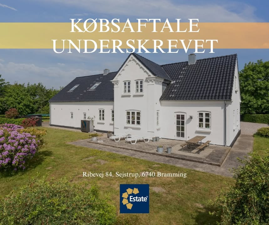 Estate Robin Thybo Esbjerg & Varde sikrer købsaftale i Sejstrup