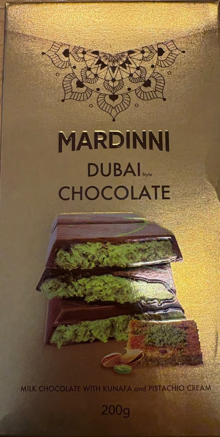 Meny Hobro introducerer ny Dubai chokolade til rabatpris