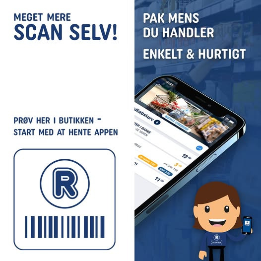 Rema 1000 Hjørring introducerer Scan Selv for nemmere weekendshopping