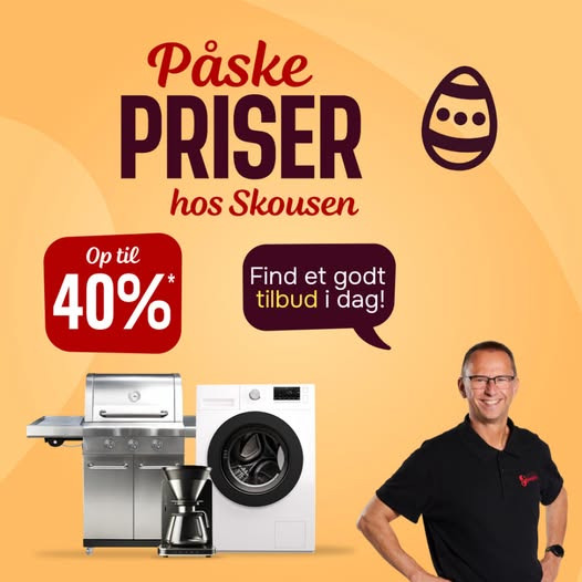 Skousen Holstebro inviterer til rådgivning om hvidevarer i butikken