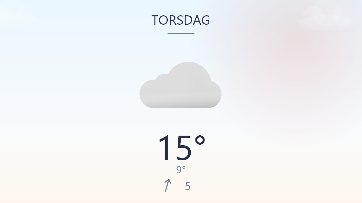 Mild torsdag med tørt vejr og friskere pust